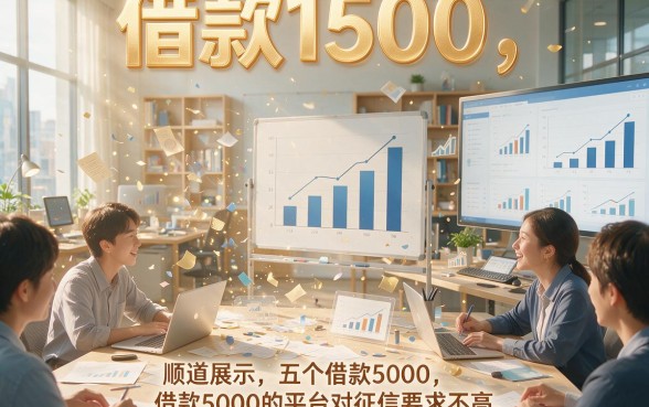 借款1500，顺道展示五个借款5000的平台对征信要求不高