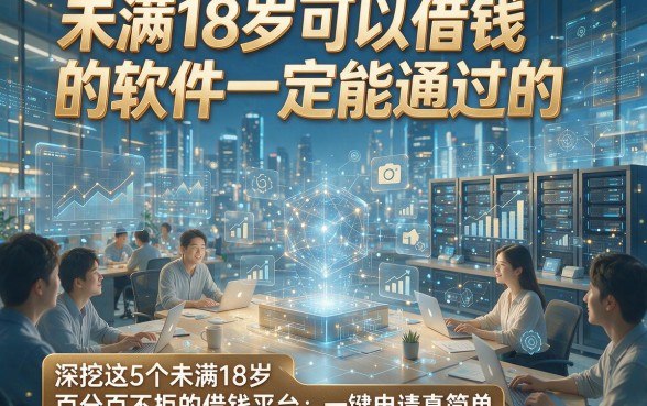 未满18岁可以借钱的软件一定能通过的，深挖这5个未满18岁百分百不拒的借钱平台一键申请真简单