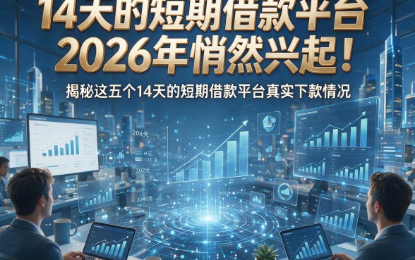 14天的短期借款平台2026年悄然兴起！揭秘这五个14天的短期借款平台真实下款情况