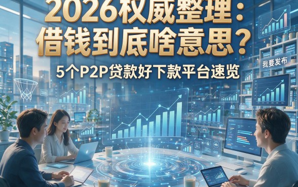 2026权威整理：借钱到底啥意思？5个P2P贷款好下款平台速览