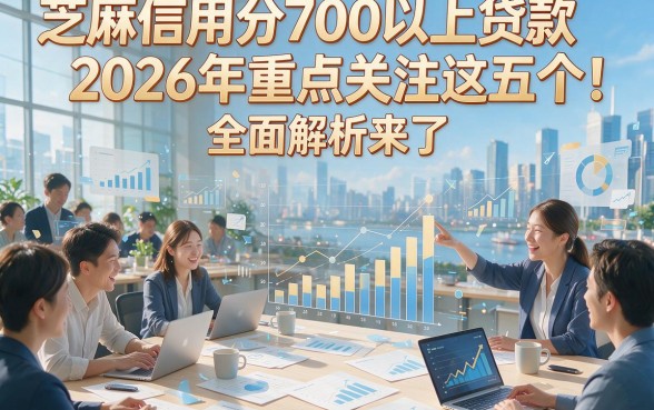 芝麻信用分700以上贷款2026年重点关注这五个！全面解析来了！