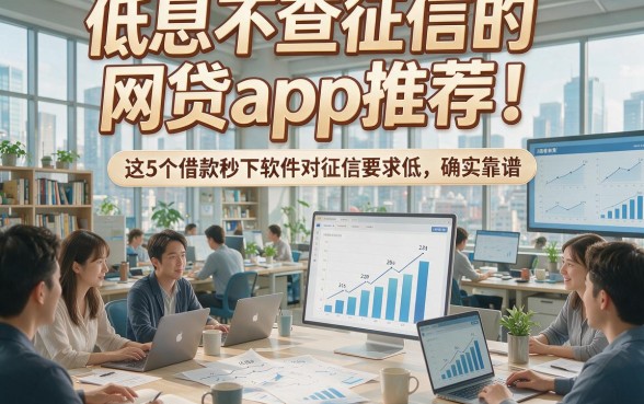 低息不查征信的网贷app推荐！这5个借款秒下软件对征信要求低、利息低，确实靠谱