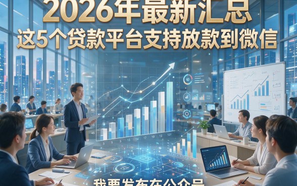 2026年最新汇总：这5个贷款平台支持放款到微信！