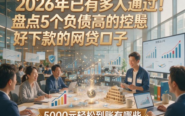 2026年已有多人通过！盘点5个负债高好下款的网贷口子，5000元轻松到账有哪些