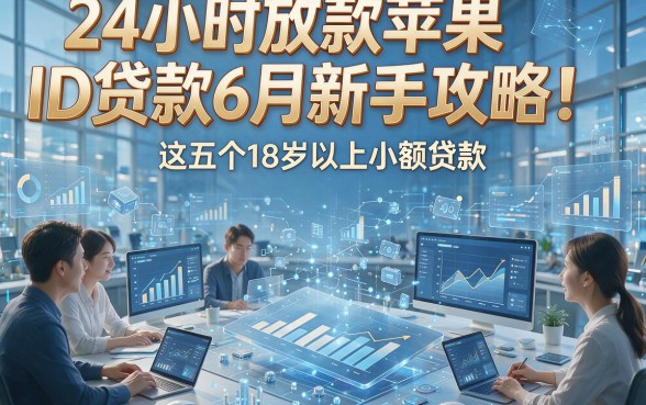 24小时放款苹果ID贷款6月新手攻略！解析这五个18岁以上小额贷款