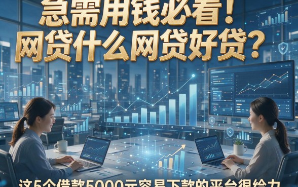 急需用钱必看！网贷什么网贷好贷？这5个借款5000元容易下款的平台很给力