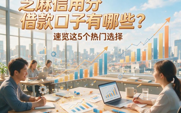 芝麻信用分借款口子有哪些？速览这5个热门选择，本篇为您详细拆解！