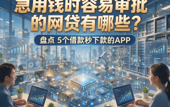 急用钱时容易审批的网贷有哪些？盘点5个借款秒下款的APP