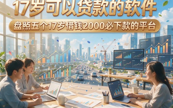 17岁可以贷款的软件，盘点五个17岁借钱2000必下款的平台