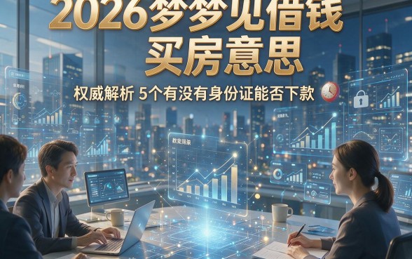 2026梦见借钱买房意思，权威解析5个有没有身份证能否下款的