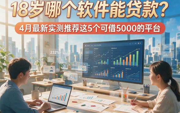 18岁哪个软件能贷款？4月最新实测推荐这5个可借5000的平台