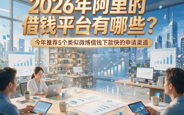 2026年阿里的借钱平台有哪些？今年推荐5个类似微博借钱下款快的申请渠道