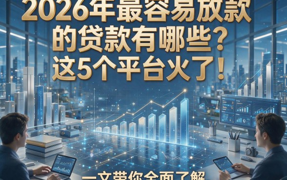 2026年最容易放款的贷款有哪些？这5个平台火了！一文带你全面了解！
