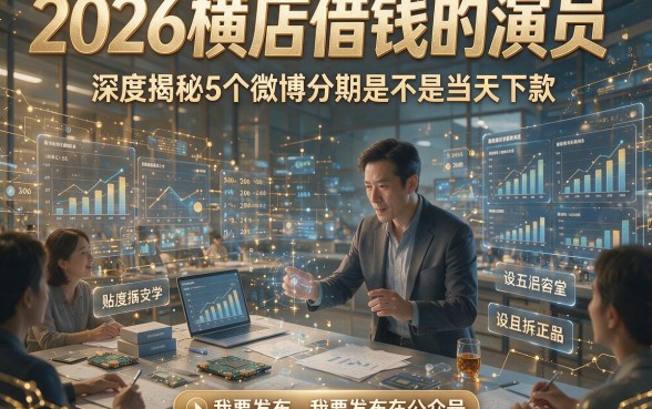 2026横店借钱的演员，深度揭秘5个微博分期是不是当天下款