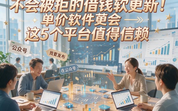 不会被拒的借钱软件更新！这5个平台值得信赖！